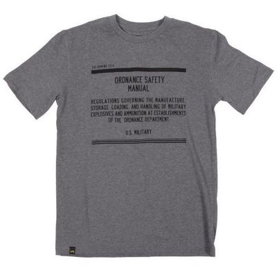 Фото футболки Alpha Industries Safety Manual T-shirt