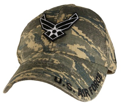 Фото бейсболки ВВС США U.S. Air Force Digital Cap