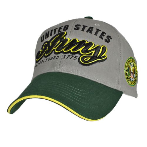 Картинка бейсболки Армии США United States Army Two Tone Green-Grey with 
Side Logo Cap