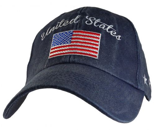 Фото бейсболки с флагом США United States Flag Cap