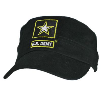 Фото кепки Армии США U.S. Army Star Black Cap