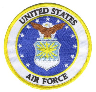 Фото нашивки ВВС США United States Air Force Patch(4