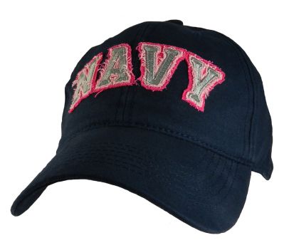 Фото бейсболки женской ВМС США Navy Ladies Destructed &Tatted Cap