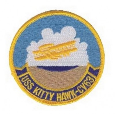 Фото нашивки Нашивка USS Kitty Hawh CV-63 Patch (3