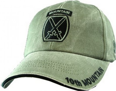Фото бейсболки 10-й горной дивизии 10th Mountain Cap