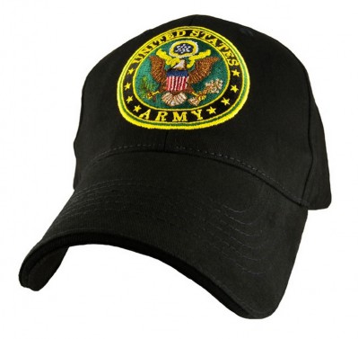 Фото бейсболки Army Logo Black Cap