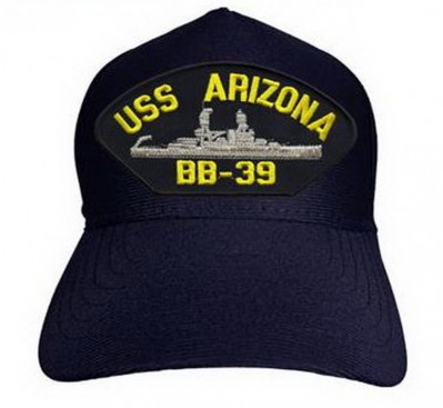 Фото бейсболки USS Arizona BB-39