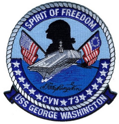 Фото НАШИВКИ USS GEORGE WASHINGTON CVN 73 PATCH