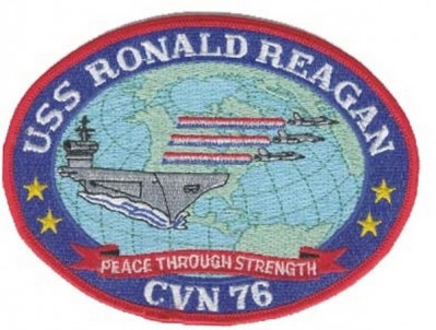 ФОТО НАШИВКИ USS RONALD REAGAN CVN 76 (5