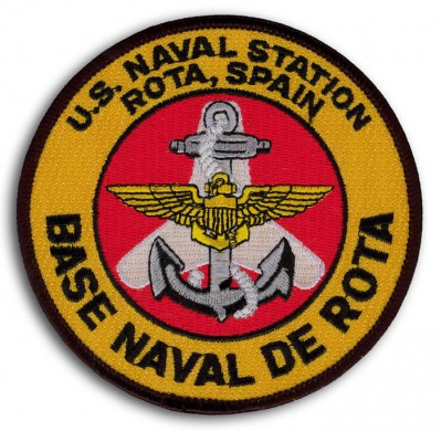 ФОТО НАШИВКИ U.S NAVAL STATION ROTA SPAIN