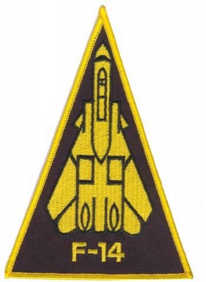 ФОТО НАШИВКИ F-14 TRIANGLE 6-1/4