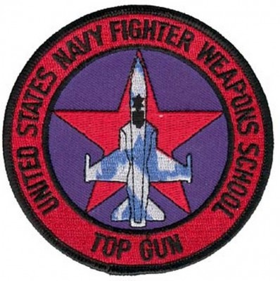 КАРТИНКА НАШИВКИ NAVY FIGHTER WEAPONS SCHOOL TOP GUN