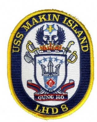Картинка нашивки USS Makin Island LHD-8