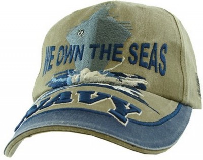 Картинка бейсболки US Navy We Own The Seas Khaki Cap