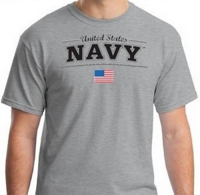 Картинка футболки United States Navy With Flag T-Shirt