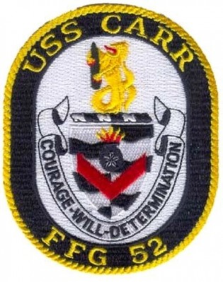 Фото нашивки USS Carr FFG 52