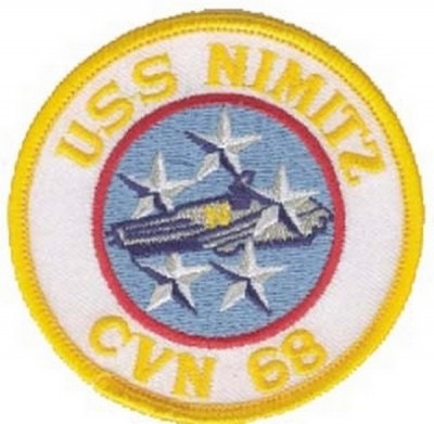 Фото нашивки USS Nimitz CVN-68 (3