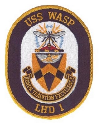 Фото нашивки USS WASP LHD 1