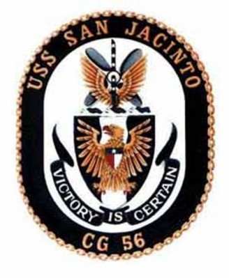 Фото нашивки USS San Jacinto CG-56