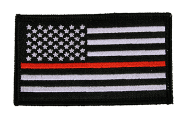 Картинка товара: нашивка Thin Red Line USA Flag