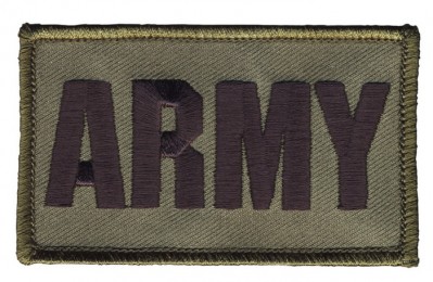 Картинка нашивки на липучке Army OD Green Patch