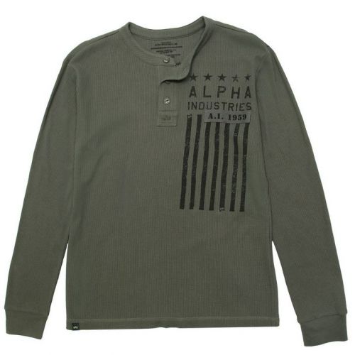 Фото футболки с длинным рукавом Encampment Henley Shirt