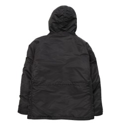 Фото куртки Аляска Alpha Industries N-3B Parka, цвет черный, вид сзади