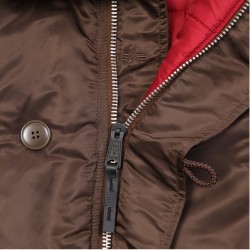 Фото молнии Slim Fit N-3B Parka коричневый