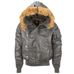 Фото N-2B Parka цвет вороненый метал