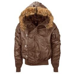 Фото N-2B Parka цвет коричневый