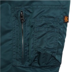 Фото кармана-пенала куртки CWU 45/P Flight Jaket, цвет морской волны
