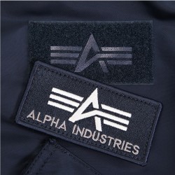 Фото нашивки на куртке CWU 45/P Flight Jaket, цвет синий
