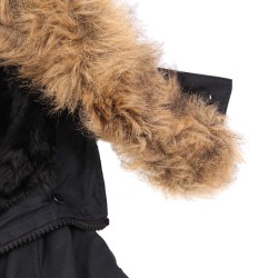 Сьемный мех на куртке Altitude N-3B Parka черный