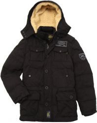 Куртка пуховик Alpha Industries Boss - Black