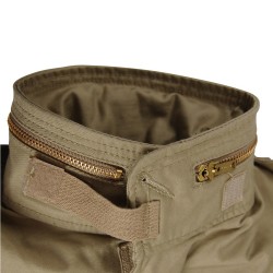 Фото воротника куртки M-65 Field Coat, цвет хаки