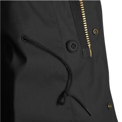 Фото шнурка для утяжки талии куртки M-65 Field Coat, цвет черный