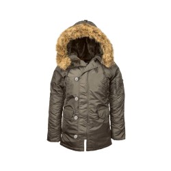 Фото куртки N-3B Women Parka, цвет серый