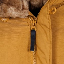Фото молнии куртки Altitude Women Parka, цвет желтый (Tumbleweed)