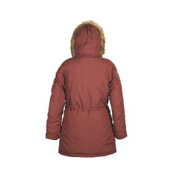 Фото куртки Altitude Women Parka, цвет красная охра, вид сзади