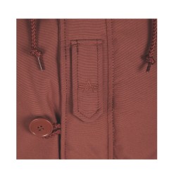 Фото пуговиц на куртке Altitude Women Parka, цвет красная охра