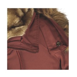 Фото капюшона на куртке Altitude Women Parka, цвет красная охра