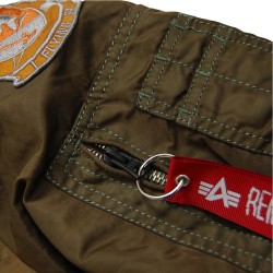 Фото кармана-пенала куртки CWU Pilot Jacket, цвет коричневый