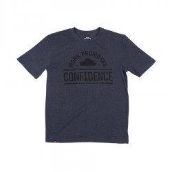Фото футболки Alpha Industries CONFIDENCE T-SHIRT, цвет морской волны