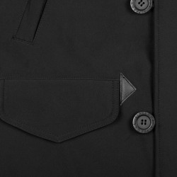 Фото кармана куртки Softshell N-3B Parka, цвет черный
