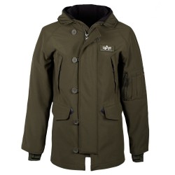 Фото куртки Softshell N-3B Parka, цвет оливковый