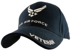Бейсболка Ветерана ВВС США U.S. Air Force Veteran Cap