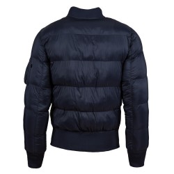 Фото летной куртки Alpha Industries Echo Flight Jacket, вид сзади, цвет синий