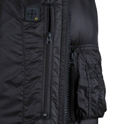 Фото карманов на летной куртке Alpha Industries Echo Flight Jacket, цвет черный