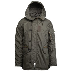 Фото куртки N-3B Ambrose Lightweight Parka, цвет серый