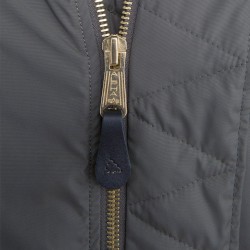 Фото молнии куртки N-3B Ambrose Lightweight Parka, цвет стальной синий